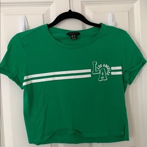 Atmosphere green T-shirt